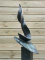 fotodocument bronzen beeld Memmory mirror 3